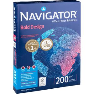 Produktbild für Farblaserpapier Navigator Bold Design, A4