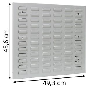 Produktbild für Werkzeugwand ADB 23021, lichtgrau, aus Metall