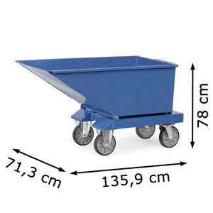 Produktbild für Kippbehälter Fetra Muldenkipper 4701A, für Stapler