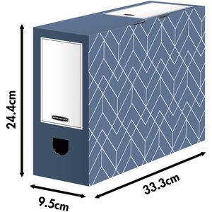Produktbild für Archivbox Bankers-Box Decor Series, A4+
