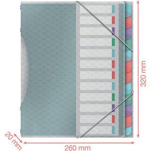 Produktbild für Ordnungsmappe Esselte 626256 Colour'Breeze, A4