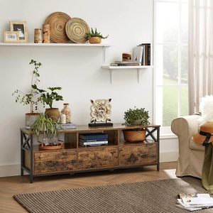 Produktbild für Lowboard Vasagle LTV301B01V2, aus Holz, braun
