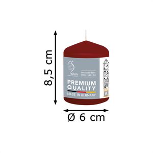 Produktbild für Kerzen Gala Typ 60/85, Stumpenkerze