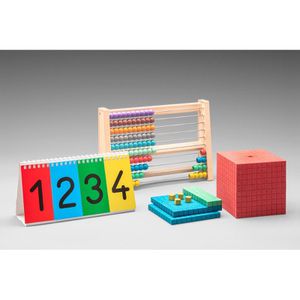 Produktbild für Rechenschieber Wissner RE-Wood, 100 Perlen