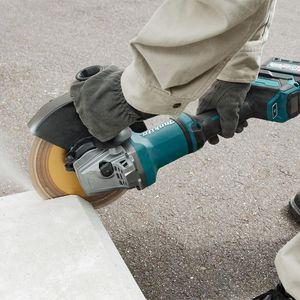 Produktbild für Winkelschleifer Makita GA038GT201 XGT, Akkubetrieb