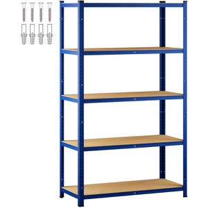Produktbild für Schwerlastregal Monzana 106178-1, 5 Holzböden