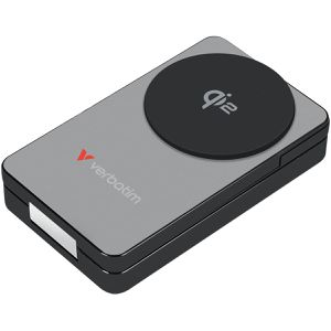 Produktbild für Powerbank Verbatim Charge &amp; Go Qi2, 10000mAh