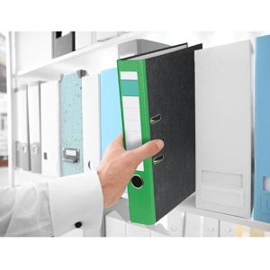 Produktbild für Ordner Grüner-Balken Karton, A4, 5cm