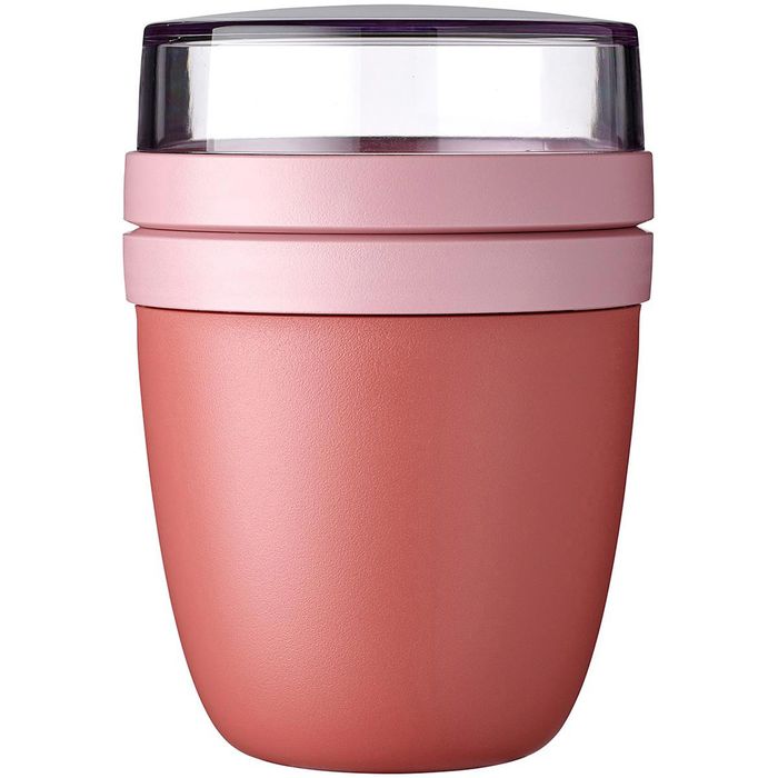 Mepal Müslibecher Lunchpot Ellipse Vivid mauve, Kunststoff, 500 + 200ml – Böttcher AG