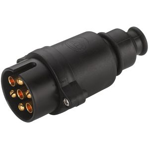 Anhänger-Stecker Hella 8JA 001 930-001, für PKW / LKW