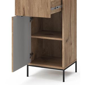 Produktbild für Badschrank Vicco Eliza Viking Oak, 4 Füße, eiche