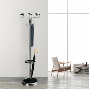 Produktbild für Garderobenständer Kerkmann Rondo, 6280 silber