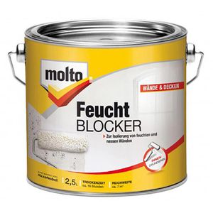 Isolierfarbe Molto Feucht Blocker, 2,5l