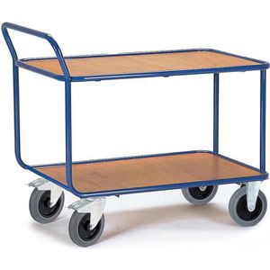 Tischwagen Rollcart 08-7218, aus Metall & Holz