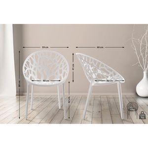 Produktbild für Gartenstuhl CLP Hope 151376802, Kunststoff