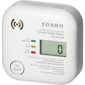 CO-Melder Orno OR-DC-639 mit Batterie
