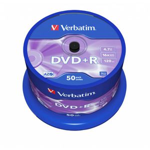 Produktbild für DVD-Rohlinge Verbatim 43550, DVD+R
