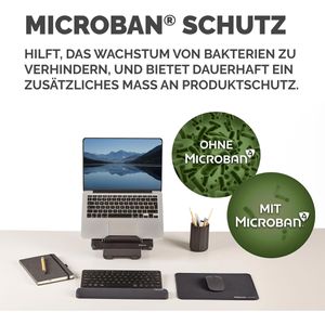Produktbild für Handballenauflage Fellowes Breyta Kompakt 100142570, schwarz