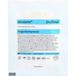 Produktbild für Augenkompressen Söhngen Aluderm DuOcul, steril