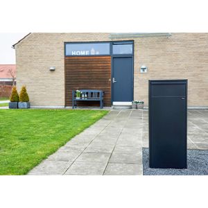 Produktbild für Paketbriefkasten Allux 800 Parcel RS, schwarz