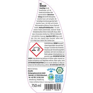 Produktbild für WC-Reiniger Klar Sensitiv, flüssig