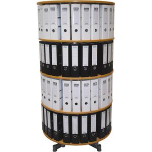 Ordnerdrehsäule Reef R2081BB4, buche, 4 Etagen