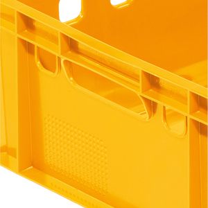Produktbild für Eurobox Alpha-Paletten Fleischkiste E2, gelb, lebensmittelecht