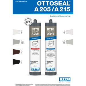 Produktbild für Maleracryl Otto-Chemie OTTOSEAL A 205, schwarz