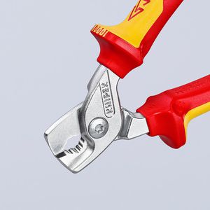 Produktbild für Kabelschere Knipex StepCut 9516160, bis 50 mm², VDE-geprüft