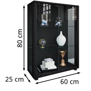 Produktbild für Glasvitrine VCM Sintalo, stehend