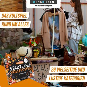 Produktbild für Spielblock Denkriesen Stadt Land Vollpfosten