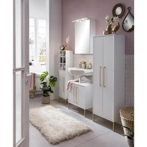 Produktbild für Spiegelschrank Schildmeyer Sarah 148443, weiß