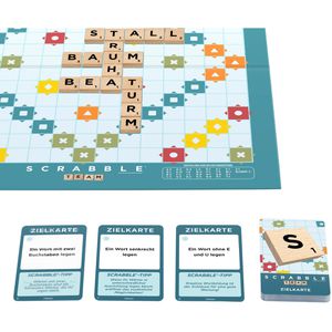 Produktbild für Brettspiel Mattel JGR62, Scrabble Original 2 in 1