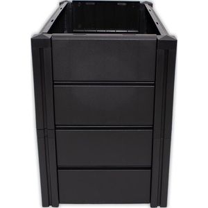 Produktbild für Hochbeet KHW Demeter M schmal, aus Kunststoff