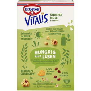 Produktbild für Müsli Dr.Oetker Vitalis Knuspermüsli Klassisch