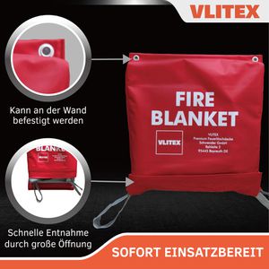 Produktbild für Löschdecke VLITEX Premium Li-Ion