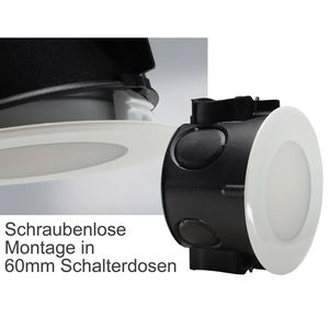 Produktbild für Wandleuchte ChiliTec EBL-HV65w, aus Kunststoff, für innen