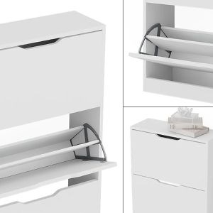 Produktbild für Schuhschrank Vicco Luca, weiß