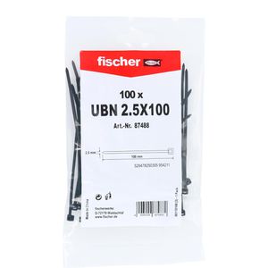 Produktbild für Kabelbinder Fischer UBN, 87488, Kunststoff