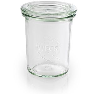 Produktbild für Einmachglas APS Weck-Glas, mit Glasdeckel
