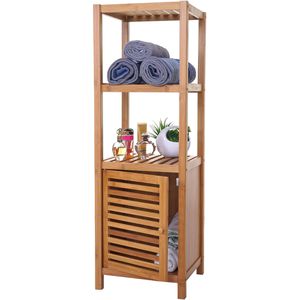 Produktbild für Badregal Mendler HWC-B18, 57555, aus Bambus, braun