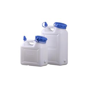 Hünersdorff Wasserkanister Weithalskanister 818110, Kunststoff, mit  UV-Schutz, transparent, 11 Liter – Böttcher AG