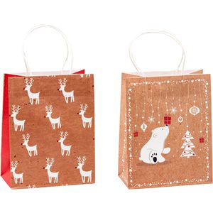 Produktbild für Geschenktüte TSI 88016 Weihnachten Serie 1 Öko
