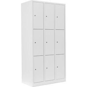 Schließfachschrank Lüllmann 520337, weiß
