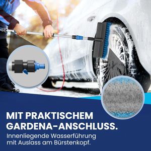Produktbild für Waschbürste NTG Autowaschbürste Teleskop 3 m, HWZ.8301