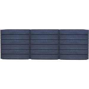 Produktbild für Hochbeet Garantia Ergo Quadro U L Stone,Kunststoff