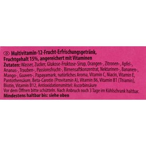 Produktbild für Saft Durstlöscher Multivitamin 12-Frucht