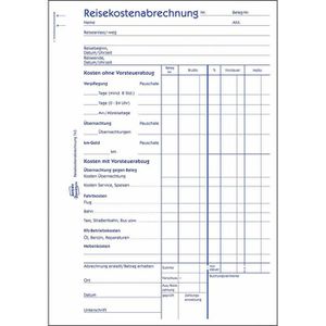 Produktbild für Reisekostenabrechnungen Zweckform 743