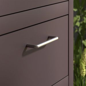 Produktbild für Möbelgriffe SO-TECH BG03e, silber, aus Edelstahl
