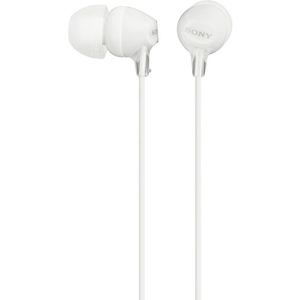 Sony Kopfhörer MDR-EX15LP, Klinke 3,5mm AG – Böttcher In-Ear, weiß, kabelgebunden